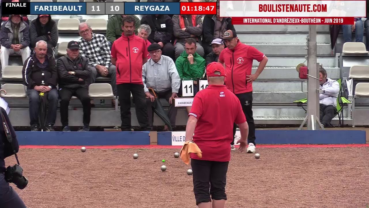 Miniature : International à pétanque d'Andrézieux-Bouthéon - Finale CLODIC vs REYGAZA