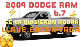 2009 dodge ram 2500 6.7 se la quisieron robar ⚡️se complicó porque la llave está bloqueada⚡️???