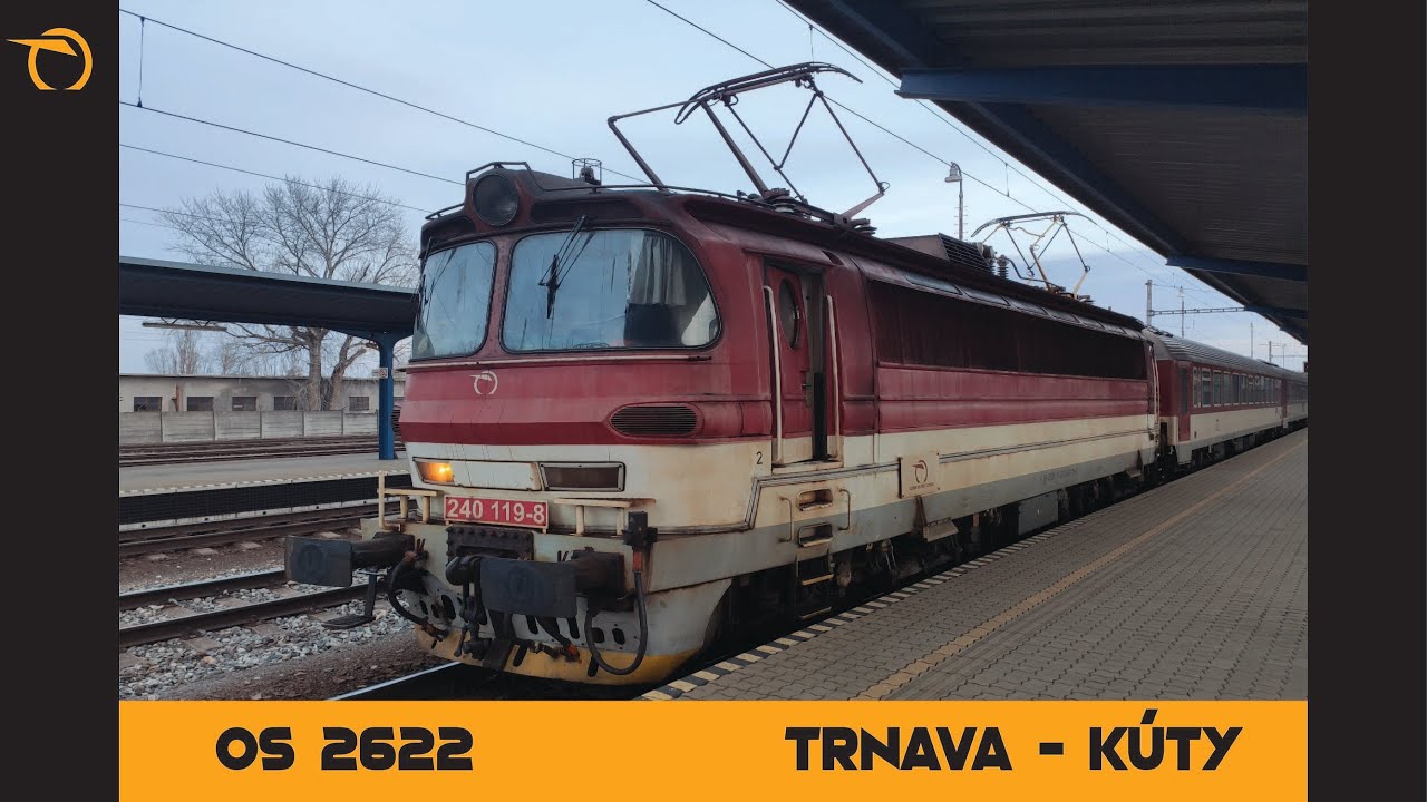 Pohľad na prácu rušňovodiča | Trnava - Kúty 