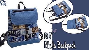 DIY Cara Membuat Tas/Nhala Backpack Pattern & Tutorial