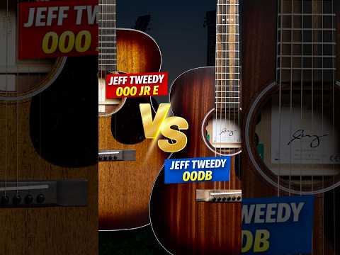 Jeff Tweedy 00DB vs 000 Jr E – Which One Wins? #guitar AS#acousticguitar #martinguitar #jefftweedy