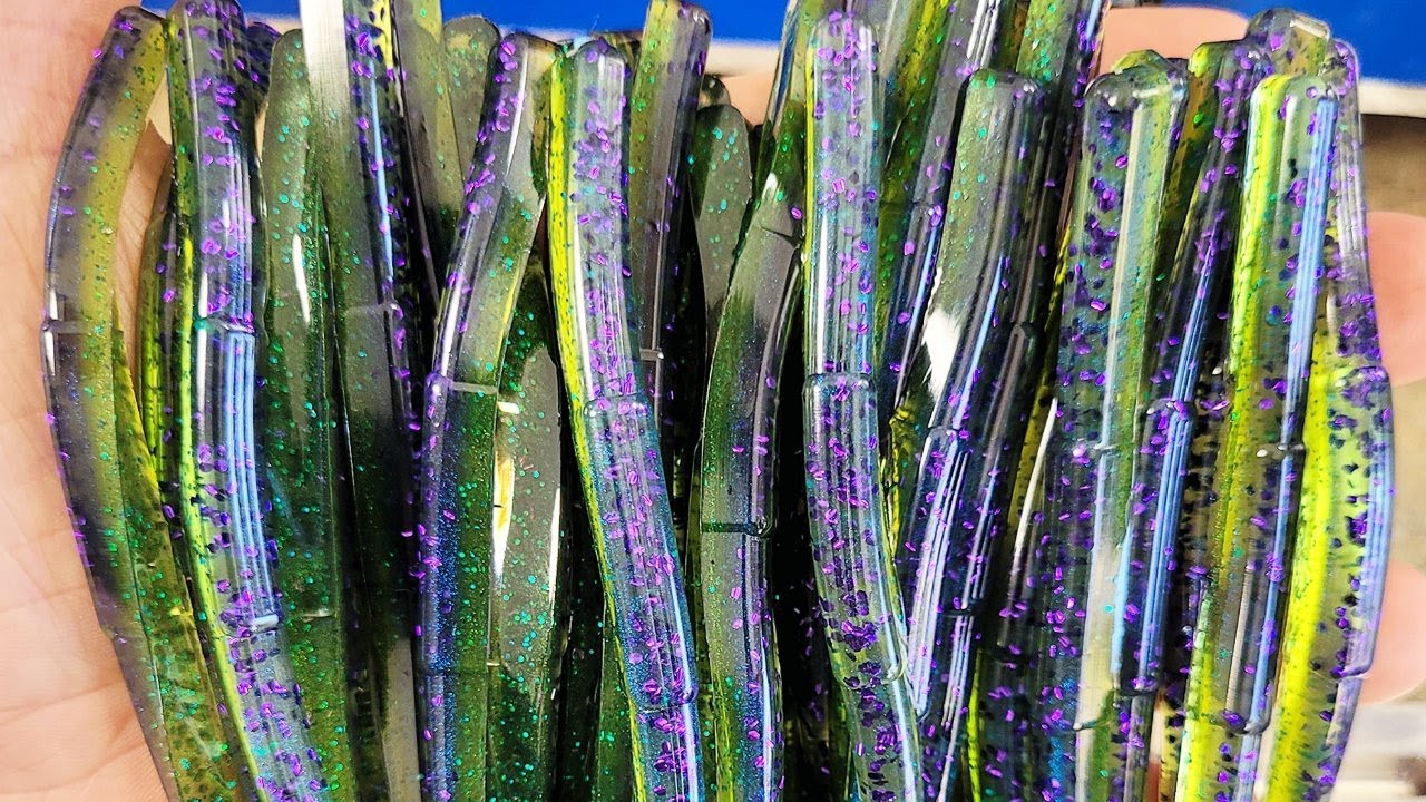 Popular Colors RELOADED Sprayed Grass Soft Plastic Bait Tutorial YouTube