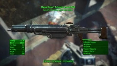 Fallout 4 not bad a decent mutant slayer item