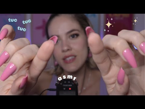 ASMR: Mouth sounds e Camera touching | ESPECIAL 5 MIL INSCRITOS 🎊
