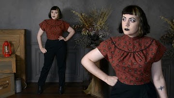 Making An Edwardian Inspired Top