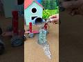 Satisfying Mini Construction Pillar Making | Concrete Pouring #shorts