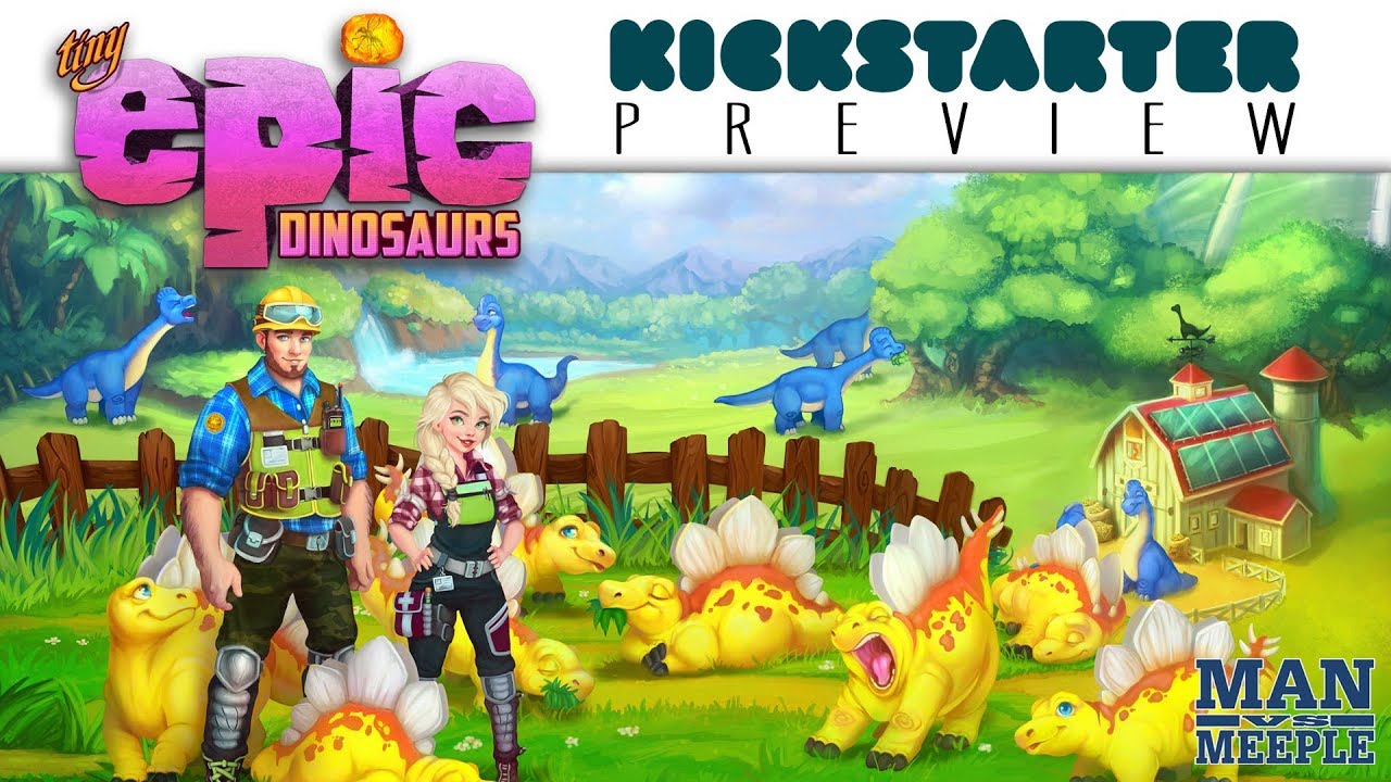 Tiny Epic Dinosaurs by Gamelyn Games — Kickstarter