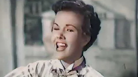 Soundie "Are You From Dixie" Gale Storm, Colorized, Music Video
