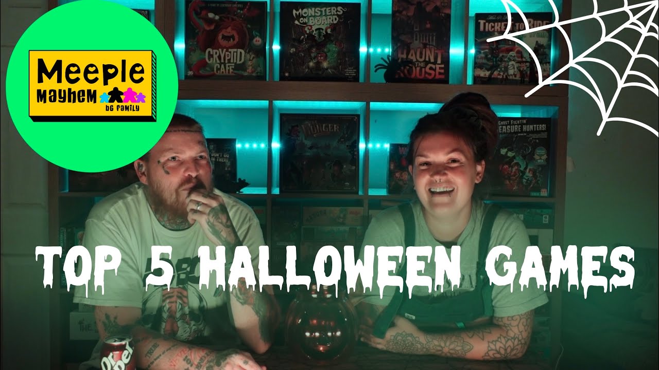 Top 5 Halloween Board Games Scary Board Games Halloween Party YouTube