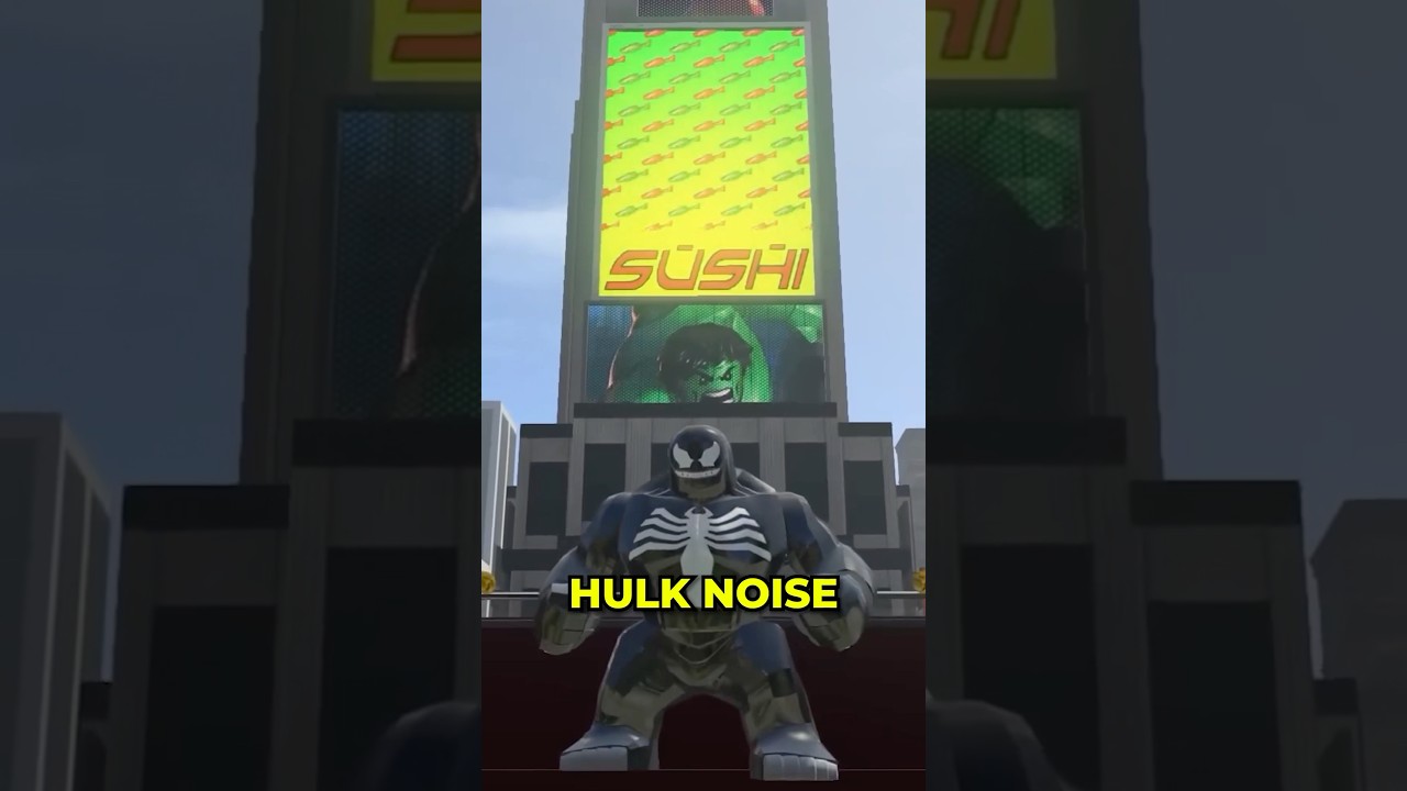 Comparing LEGO Marvel HULK vs. VENOM #videogames #legomarvelsuperheroes