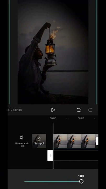 tutorial edit efek hitam putih capcut