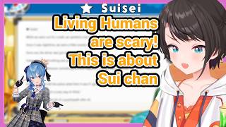 Subaru Talks About Why Living Humans Are the Scariest, Using a Story About Sui-chan as an Example!