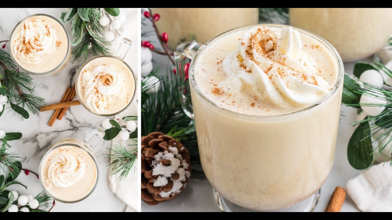 Eggnog Recipe | Kitchen Fun With My 3 Sons - YouTube