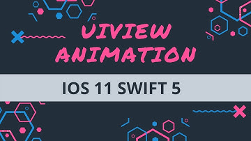 Simple UIView Animation | Xcode 11 : Swift 5