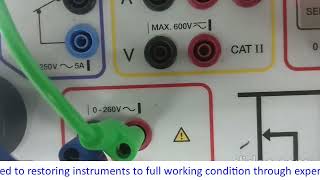 Professional ISA T1000 Plus Relay Test Set Repair &amp; Calibration Services