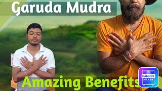 Garuda Mudra (Eagle Gesture)| Balance the air -- or vata | Meditation with Om Namaha Shivay ||