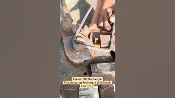 🔥REBAR BENDING MASTERY: Perfect Rectangles for Pillars! 🔨| Ultimate Bending Showdown!⚔️|PERFECT 90°
