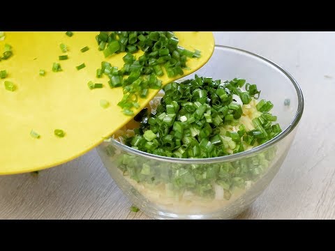 Голодным СМОТРЕТЬ НЕЛЬЗЯ! Обалденная вкуснота с зеленью за пару минут!!!