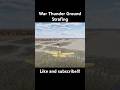 War Thunder Ground Strafing #warthunder #cobra #ww2 #strafe #target #gaming #shorts #combat #p51