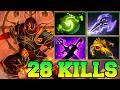 Ultra Kills+ 28 Kills Solo Carry Ember Spirit ! Ember Spirit Dota 2 Carry Mid Lane Pro Gameplay 7.41