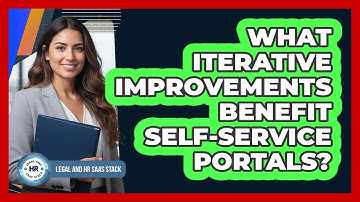 What Iterative Improvements Benefit Self-Service Portals?