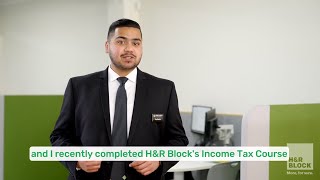 H&R Block Income Tax Course - Ashwin Testimonial