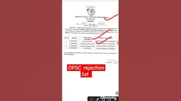 Mining Officer rejection list out!!#reels #osssc #shortsvideo #ossc #opsc