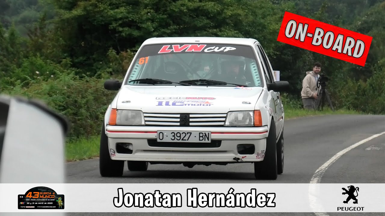 Jonatan Hernández | Peugeot 205 | Subida a Muncó 2025
