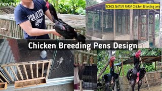 Japanese Shamo Chicken Farm Ep 18 Chicken Breeding Pens Design