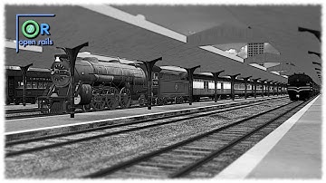 Open Rails - The Blue Comet Train 4203 (Jersey City - Atlantic City)