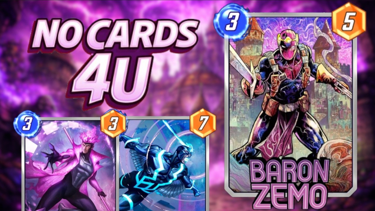 STEAL & DESTROY ALL THEIR STUFF!| NO CARDS 4U| Marvel Snap