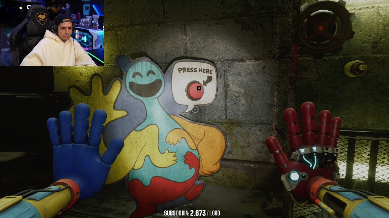 Poppy Playtime Chapter 4 - gameplay do CORINGA  EP 10