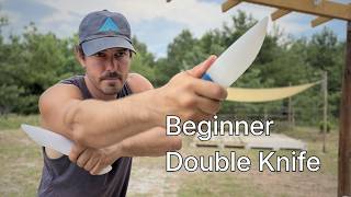 3 Beginner Double Knife Drills (Kali, Arnis, Escrima)