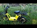 Обзор скутера Like.Bike MK Yellow