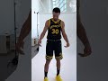 Stephen Curry Wears Warriors New Uniform For the First Time! | #shorts