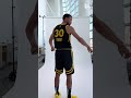 Stephen Curry Wears Warriors New Uniform For the First Time! | #shorts