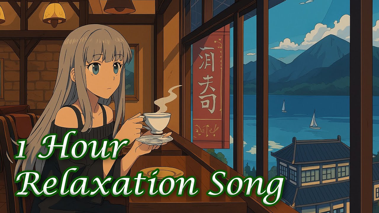 4K Anime Café Vibes & Chill Piano | 1 Hour of Warm Lo-Fi Jazz for Study ...