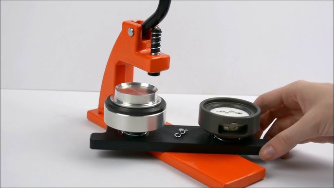 DIY Button Maker Machine 58-75mm/2.25-3inch Sliding Round Pin Badge Ma