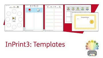 InPrint 3 Tutorial - Using Templates