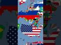 Russian vs usa and country history geography