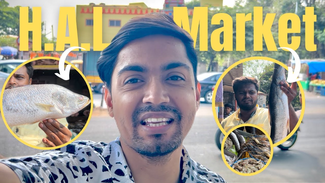 বেঙ্গালুরুর HAL Market-এ Best Quality মাছের খোঁজে! | Best Fish Market Tour in Bangalore