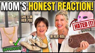 Testing my Favorite Gifts for EVERY Age on my Mom!