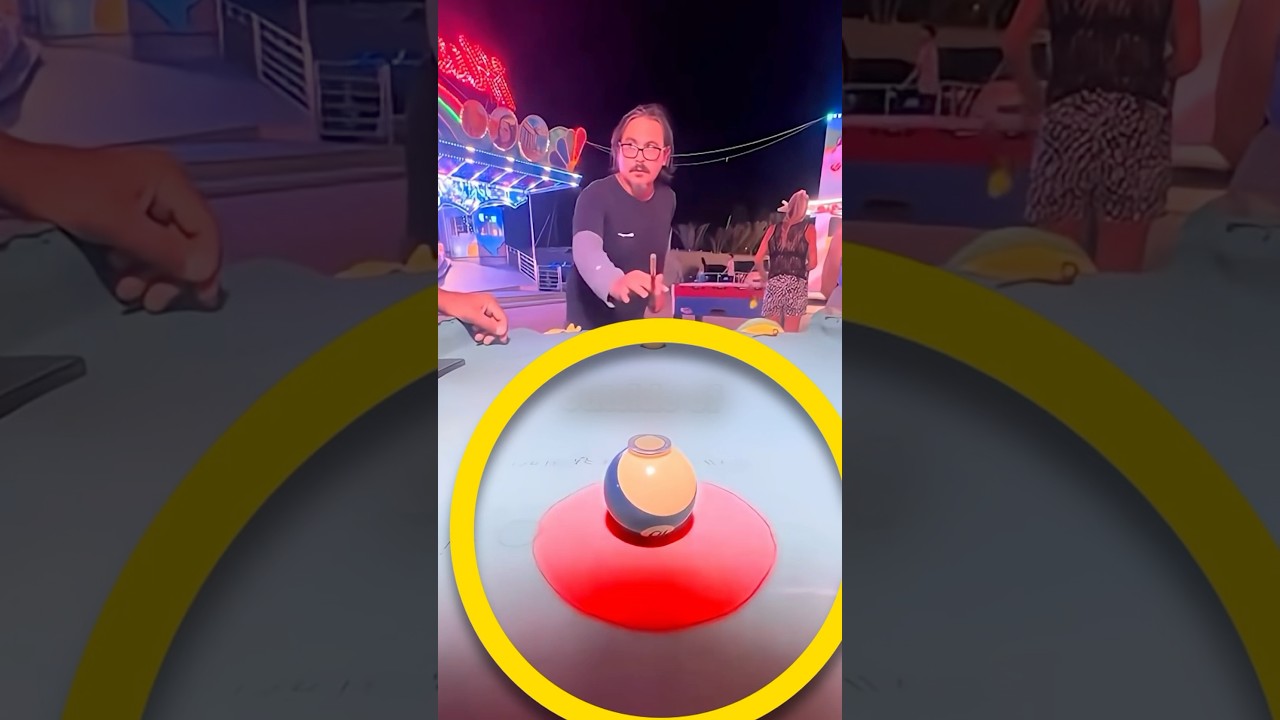 How Much Money Does He Make Doing the Billiard Trick on Tourists