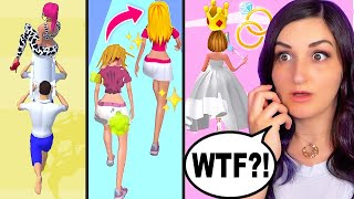 I Tried App Games That Remind Me... BEING A GIRL IS WEIRD 3