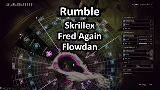Warframe Mandachord: Rumble (Skrillex, Fred Again, Flowdan)