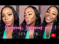 Wet look, perfect for summer. | 26” deep wave review ft WIGGINS HAIR