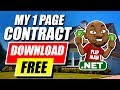 How To Fill Out My 1 Page Contract for Wholesaling Houses | Real Estate Contract Assignment