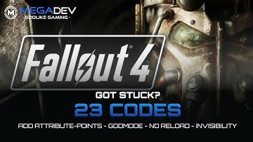 FALLOUT 4 Cheats: Add Attribute-Points, Godmode, No Reload, ... | Trainer by MegaDev