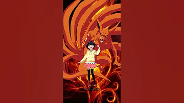 Himawari Kurama In Fusion Mode Shorts Naruto Boruto Viral 