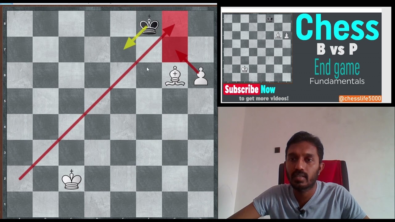 Bishop vs Pawn endgame |Part - 03 | Chess life 5000